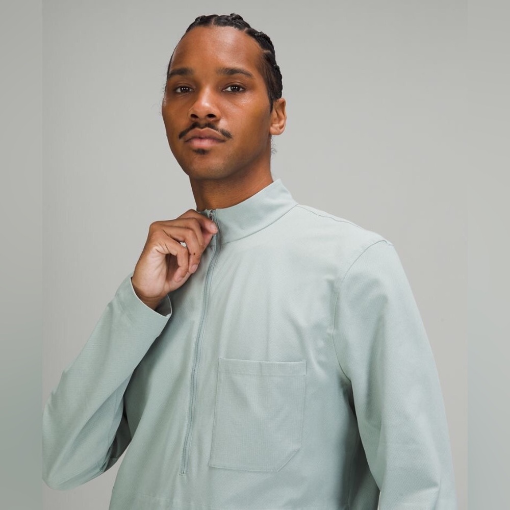 Lululemon Mens WovenAir Half-Zip, Size Large - Picture 6 of 7